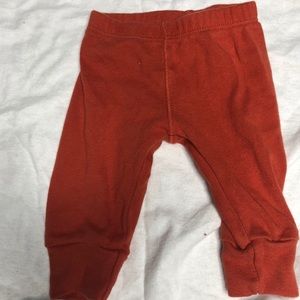Cuddle Sleep Dream orange pants size 3m